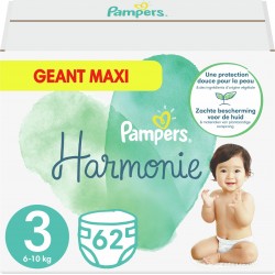 Pampers PAM HARMONIE T3 GEANT x62