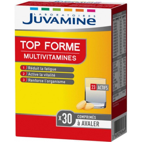 Juvamine Comprimés Top Forme x30 25,7g