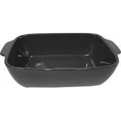DOMEDIA PLAT RECT 26X16 CERAM.GRIS