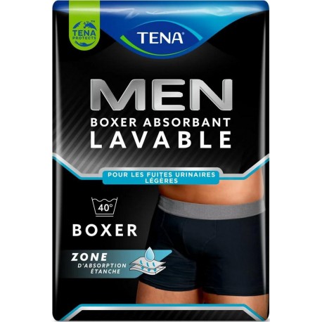 TENA Boxer absorbant lavable Homme tailleL l'unité