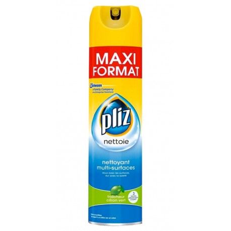Pliz Nettoie Aérosol Multi-Surfaces Maxi Format 300ml