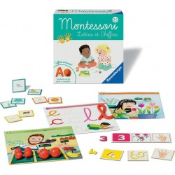 RAVENSBURGER COFFRET MONTESSORI LETTRES ET CHIFFRES