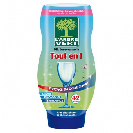 L’Arbre Vert Gel Lave-Vaisselle Tout-en-1 720ml