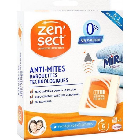 ZENSECT ANTI-MITES TECHNO X8
