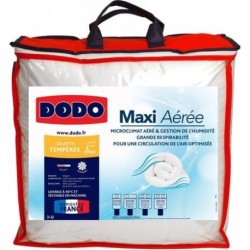 DODO Couette tempérée maxi aérée en microfibre 140x200cm