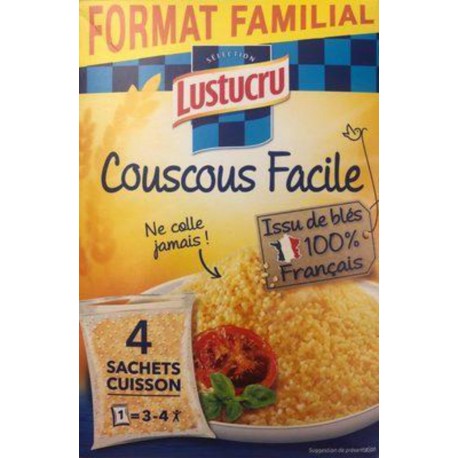 LUSTUCRU LUSTU COUSCOUS SCHT BLE FR800G