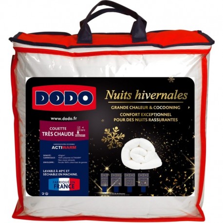 DODO Couette très chaude enveloppe en percale haute qualité 140x200cm