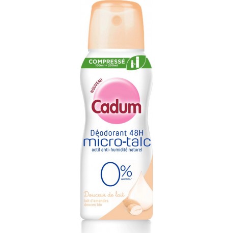 CADUM DEO COMP.DCR LAIT 100 ML