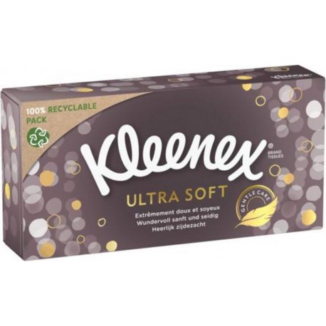 KLEENEX MOUCHOIRS ULTRA SOFT x64 (lot de 5)