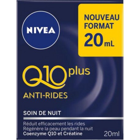 NIVEA MINI CREME Q10 PLUS NUIT ANTI-RIDES 20ml