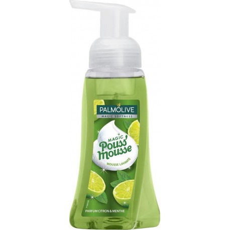 Palmolive Magique Pouss’Mousse Parfum Citron & Menthe 250ml (lot de 10)