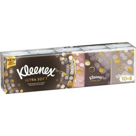 Kleenex Mouchoir ultra soft mini x10