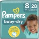 Pampers Baby-Dry Couches-culotte taille 8 pour 17Kg+ x28