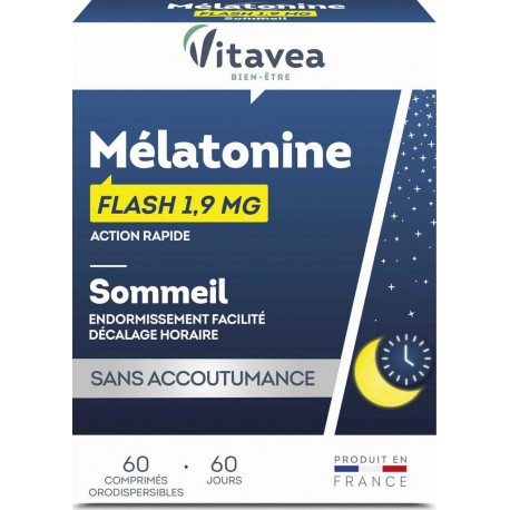 VITAVEA BIEN ETRE COMPLEMENT NATUREL MELATONINE x60
