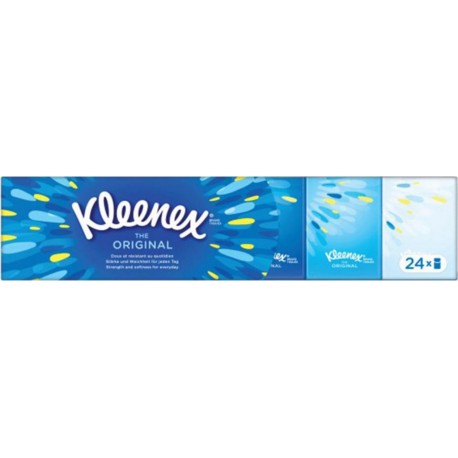 Kleenex Mouchoirs The Original x24 étuis