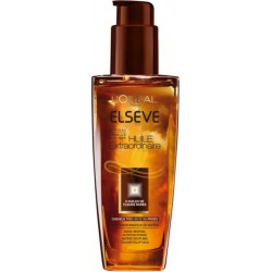L’Oréal Paris Elseve Huile Extraordinaire Cheveux Très Secs ou Frisés Usage Universel 100ml (lot de 2)