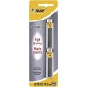 BIC 2 ETUIS MINES 0.7mm HB