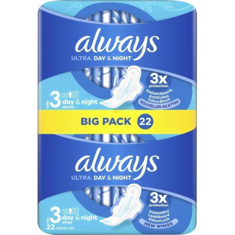 ALWAYS ULTRA DAY & NIGHT T3 x22