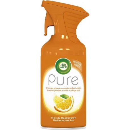Air Wick Pure Soleil de Méditerranée 250ml (lot de 4)