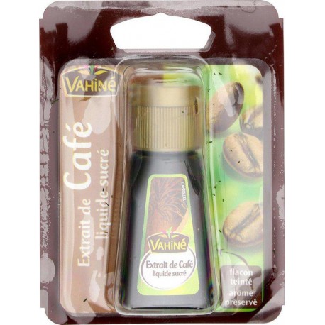 Vahiné Extrait de Café Liquide Sucré 20ml