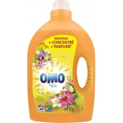 Omo Perles De Parfum Fleurs d’Agrumes Et Bergamote 2L (lot de 2)