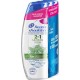 Head & Shoulders Shampooing Menthol Fresh 2en1 3x270ml
