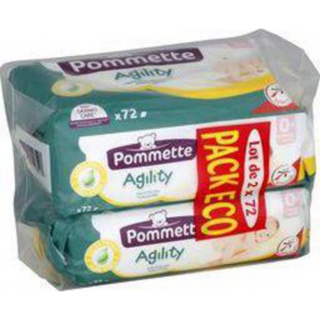 POMMETTE LINGETTE BB AGIL 2X72