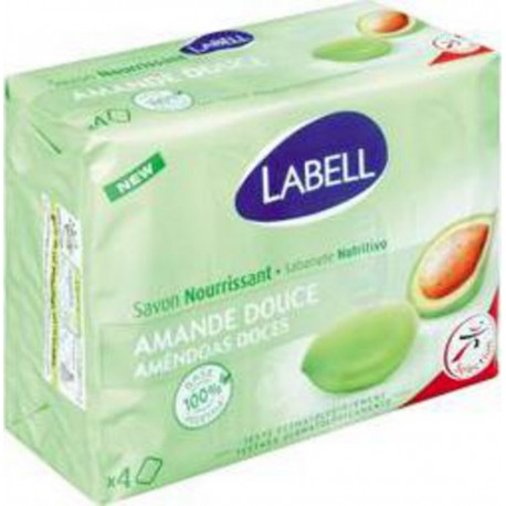 LABELL SAVON AMAND.DCE 4X100GR