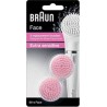 BRAUN RECHARGE FACE SENSITIVE x2 brossettes