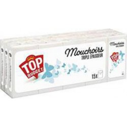 TOP BUDGET T.BUDGET MOUCH.ETUIS 15X10 paquet 15 étuis