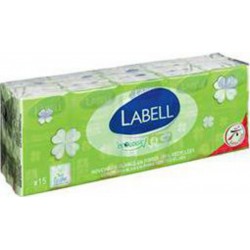 LABELL MCH ECO STD ETUI 15X9 15 étuis 9 mouchoirs