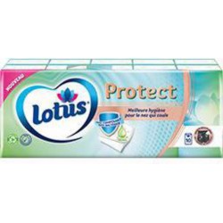 LOTUS MOUCHOIRS ETUIS X10 boîte 10 étuis