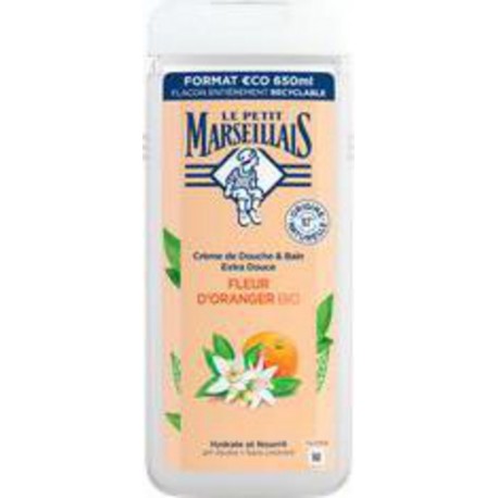 Le Petit Marseillais Gel douche Fleur d'oranger 650ml