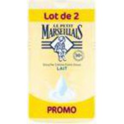 Le Petit Marseillais Gel douche Lot de 2 Extra doux 2x250ml x2 - 500ml