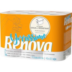 Renova Papier toilette parfumé Yorrissime x12 12 rouleaux