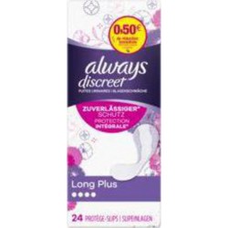ALWAYS DISCREET INCON.PS + X24 paquet 24 protège-slips