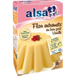 ALSA Préparation flan vanille 192g