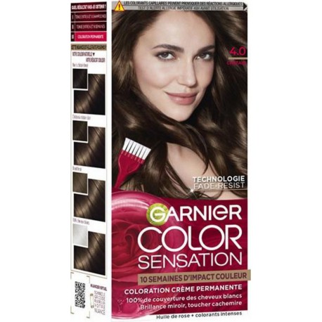 GARNIER MINI KIT BRUSH DEEP BROWN 4.0 Châtain