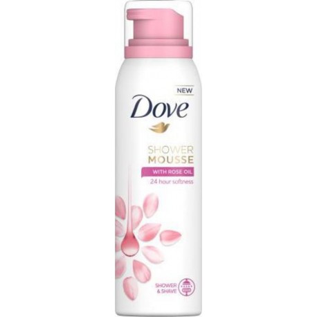 DOVE MOUSSE SURGRAS HUILLE DE ROSE 200ml