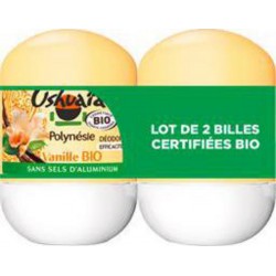 Ushuaïa VANILE 2x50ml bille 100mlL