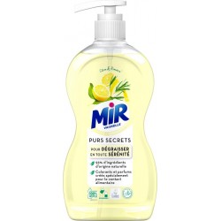Mir vaisselle Purs Secrets Citron & Romarin Pompe 420ml