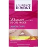 LAURENCE DUMONT Bandes de Cire Froide Jambes & Corps Huile d’Argan Aloe Vera x20 (lot de 3)