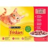 Purina Aliments Pour Chat Friskies Mix Poulet Veau Agneau Canard 12x85g 1.02Kg
