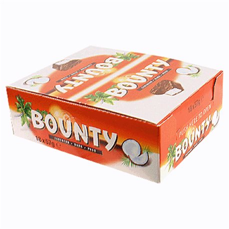 Bounty Noir (lot de 6)