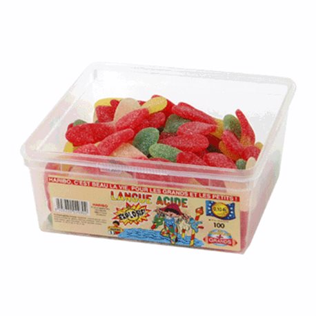 Haribo Langues Acides (lot de 6)