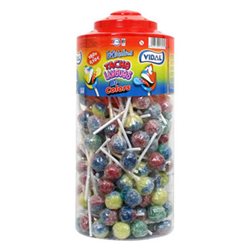Sucettes Tache Langue Bicolore (lot de 6)