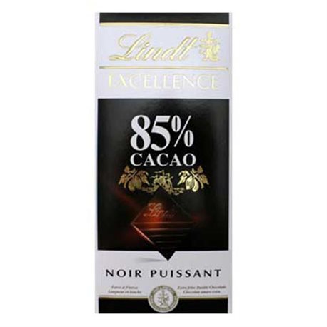 Lindt Excellence Noir Puissant 85% Cacao (lot de 6)