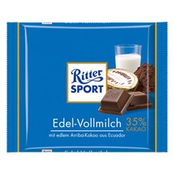 Ritter Sport Lait (lot de 6)