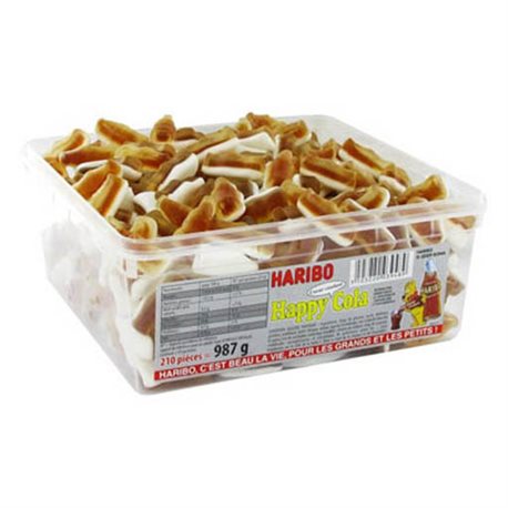 Haribo Happy Cola Coeur Coulant (lot de 6)
