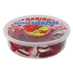 Véritable Haribo Coeur (lot de 6)